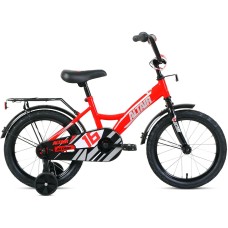 Велосипед Altair ALTAIR KIDS 16 (16" 1 ск.) 2022, красный/серебристый, IBK22AL16107
