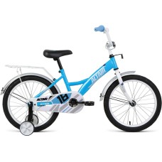 Велосипед Altair ALTAIR KIDS 18 (18" 1 ск.) 2022, бирюзовый/белый, IBK22AL18115