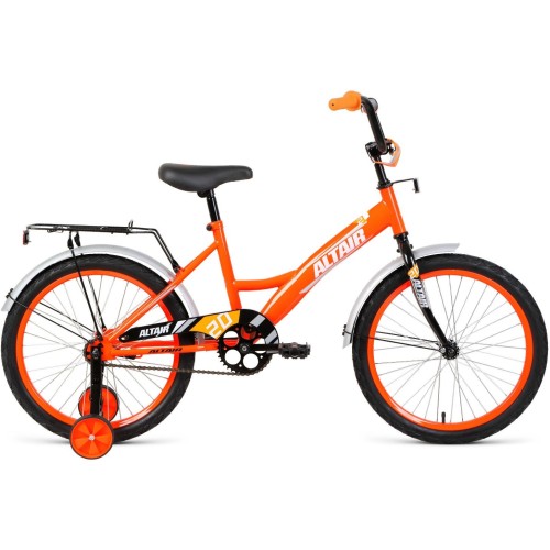Велосипед Altair ALTAIR KIDS 20 (13"рост) ярко-оранжевый/белый 2022 год