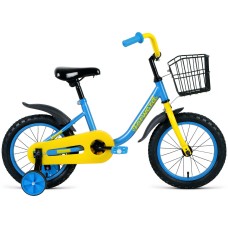 Велосипед Forward BARRIO 14 (14" 1 ск.) 2022, синий, IBK22FW14134