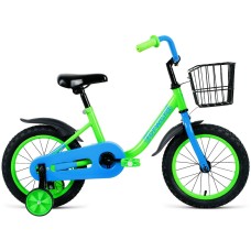 Велосипед Forward BARRIO 14 (14" 1 ск.) 2022, зеленый, IBK22FW14135