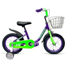 Велосипед Forward BARRIO 16 (16" 1 ск.) 2022, фиолетовый, IBK22FW16143