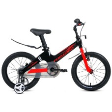 Велосипед Forward COSMO 16 (16" 1 ск.) 2022, черный/красный, IBK22FW16175