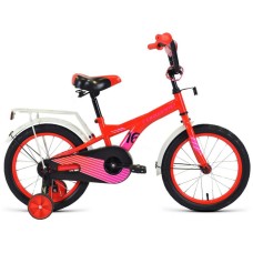 Велосипед Forward CROCKY 16 (16" 1 ск.) 2022, красный/фиолетовый, IBK22FW16210