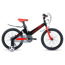 Велосипед Forward COSMO 18 2.0 (18" 1 ск.) 2022, черный/красный, IBK22FW18202