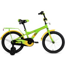 Велосипед Forward CROCKY 18 (18" 1 ск.) 2022, зеленый/желтый, IBK22FW18216
