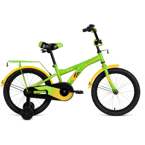 Велосипед Forward CROCKY 18 (рост) зеленый/желтый 2022 год