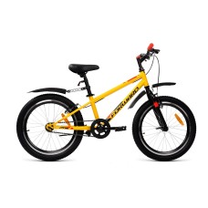 Велосипед Forward UNIT 20 1.0 (20" 1 ск. рост. 10.5") 2022, желтый, IBK22FW20055