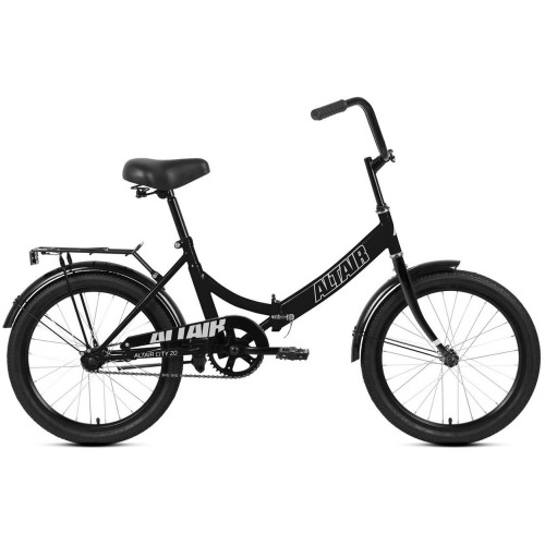 Велосипед Altair ALTAIR CITY 20 (14"рост) черный/серый 2022 год