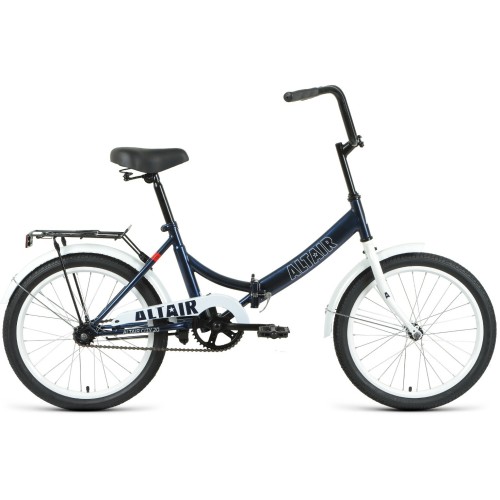 Велосипед Altair ALTAIR CITY 20 (14"рост) темно-синий/белый 2022 год