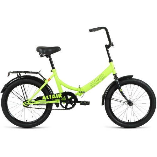 Велосипед Altair ALTAIR CITY 20 (14"рост) ярко-зеленый/черный 2022 год