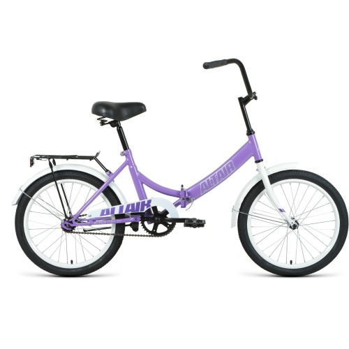 Велосипед Altair ALTAIR CITY 20 (14"рост) фиолетовый/серый 2022 год