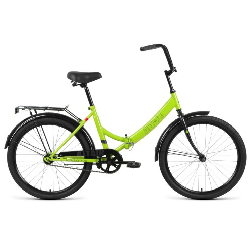 Велосипед Altair ALTAIR CITY 24 (16"рост) зеленый/серый 2022 год