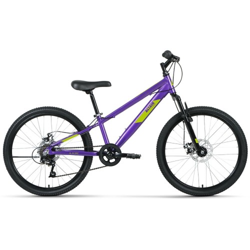 Велосипед Altair AL 24 D (11"рост) фиолетовый 2022 год