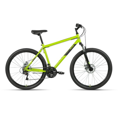 Велосипед Altair ALTAIR MTB HT 27,5 2.0 D (17"рост) зеленый/черный 2022 год