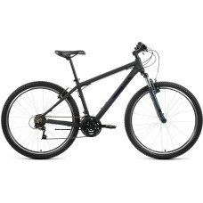 Велосипед Altair AL 27,5 V (27,5" 21 ск. рост. 15") 2022, черный матовый/черный, RBK22AL27201