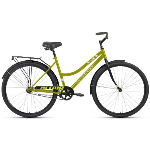 Велосипед Altair ALTAIR CITY 28 low (19"рост) зеленый/черный 2022 год