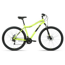 Велосипед Altair ALTAIR MTB HT 29 2.0 D (29" 21 ск. рост. 21") 2022, ярко-зеленый/черный, RBK22AL29184