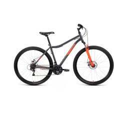 Велосипед Altair ALTAIR MTB HT 29 2.0 D (29" 21 ск. рост. 19") 2022, темно-серый/красный, RBK22AL29171