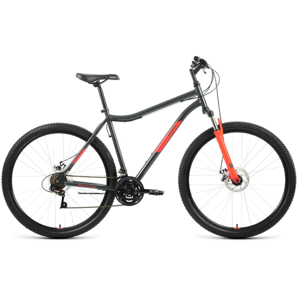Велосипед Altair ALTAIR MTB HT 29 2.0 D (21"рост) темно-серый/красный 2022 год