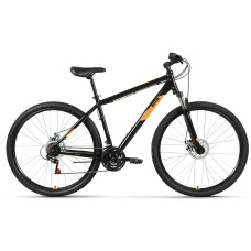 Велосипед Altair AL 29 D (29" 21 ск. рост. 19") 2022, черный/оранжевый, RBK22AL29902