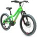 Велосипед Forward TWISTER 20 2.0 D (10.5"рост) ярко-зеленый/фиолетовый 2022 год