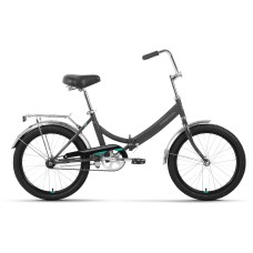 Велосипед Forward ARSENAL 20 1.0 (20" 1 ск. рост. 14") 2022, темно-серый/бирюзовый, RBK22FW20526