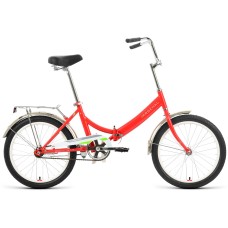 Велосипед Forward ARSENAL 20 1.0 (20" 1 ск. рост. 14") 2022, красный/зеленый, RBK22FW20528