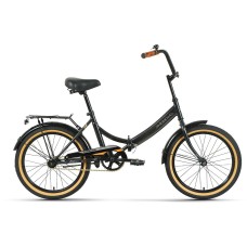 Велосипед Forward ARSENAL 20 X (20" 1 ск. рост. 14") 2022, черный/золотой, RBK22FW20531