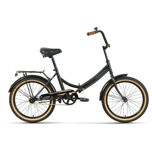Велосипед Forward ARSENAL 20 X (14"рост) черный/золотой 2022 год