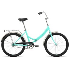 Велосипед Forward VALENCIA 24 1.0 (24" 1 ск. рост. 16") 2022, мятный/серый, RBK22FW24069