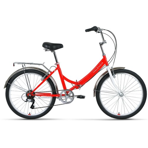 Велосипед Forward VALENCIA 24 2.0 (16"рост) красный/белый 2022 год
