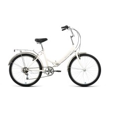 Велосипед Forward VALENCIA 24 2.0 (24" 6 ск. рост. 16") 2022, белый/красный, RBK22FW24079