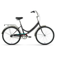 Велосипед Forward VALENCIA 24 3.0 (24" 3 ск. рост. 16") 2022, черный/красный, RBK22FW24082