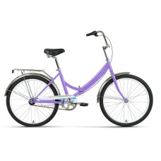 Велосипед Forward VALENCIA 24 3.0 (24" 3 ск. рост. 16") 2022, фиолетовый/голубой, RBK22FW24083