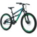 Велосипед Forward RAPTOR 24 2.0 D (15"рост) черный/бирюзовый 2022 год