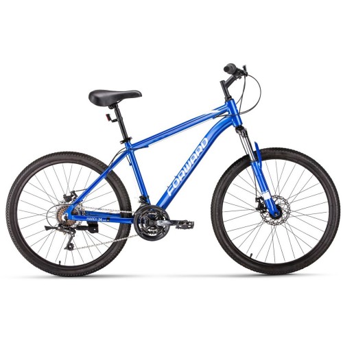 Велосипед Forward HARDI 26 2.0 D (16"рост) синий/бежевый 2022 год