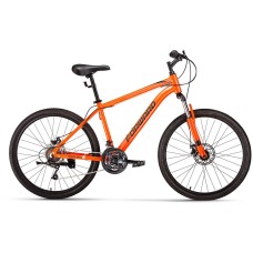 Велосипед Forward HARDI 26 2.0 D (26" 21 ск. рост. 16") 2022, оранжевый/черный, RBK22FW26307