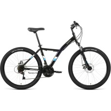 Велосипед Forward DAKOTA 26 2.0 D (26" 18 ск. рост. 16.5") 2022, черный/бирюзовый, RBK22FW26601