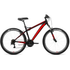 Велосипед Forward FLASH 26 1.2 (26" 21 ск. рост. 17") 2022, черный/красный, RBK22FW26655