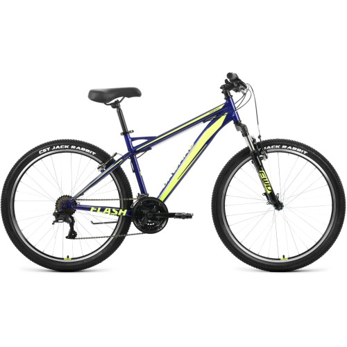 Велосипед Forward FLASH 26 1.2 (17"рост) синий/ярко-зеленый 2022 год