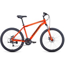 Велосипед Forward HARDI 26 2.1 D (26" 21 ск. рост. 18") 2022, оранжевый/черный, RBK22FW26711