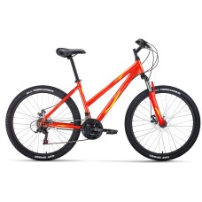 Велосипед Forward IRIS 26 2.0 D (26" 18 ск. рост. 17") 2022, красный/желтый, RBK22FW26740