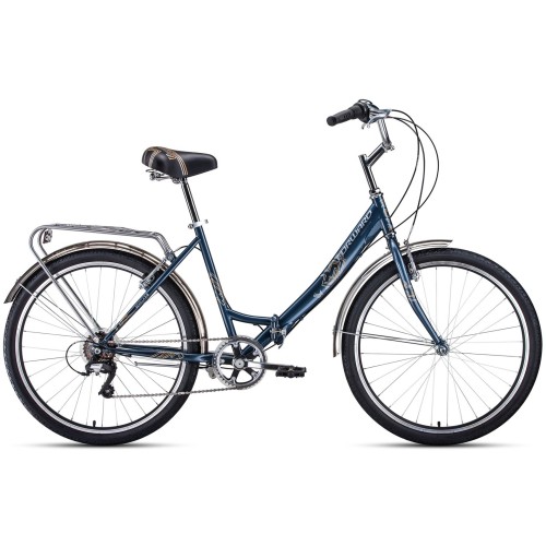 Велосипед Forward SEVILLA 26 2.0 (18.5"рост) серый/серебристый 2022 год