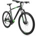 Велосипед Forward APACHE 27,5 2.2 D (21"рост) черный матовый/ярко-зеленый 2022 год