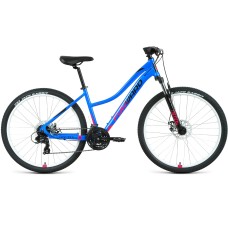 Велосипед Forward JADE 27,5 2.0 D (27,5" 21 ск. рост. 16.5") 2022, голубой/розовый, RBK22FW27754