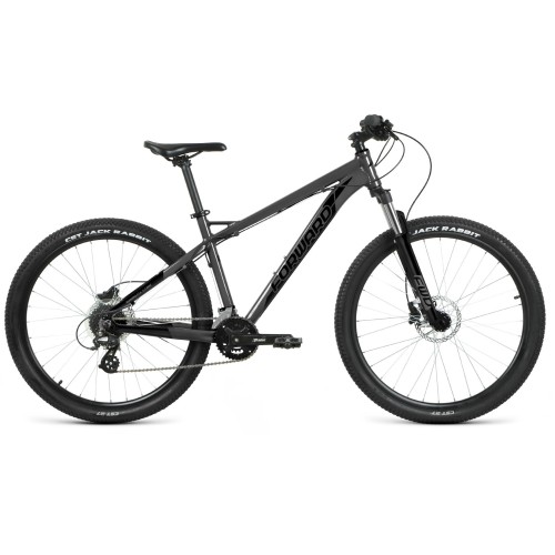 Велосипед Forward QUADRO 27,5 3.0 HD (19"рост) черный матовый/черный 2022 год