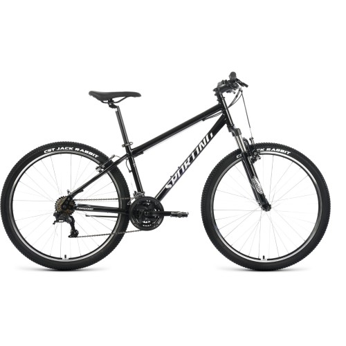 Велосипед Forward SPORTING 27,5 1.2 (15"рост) черный/серебристый 2022 год