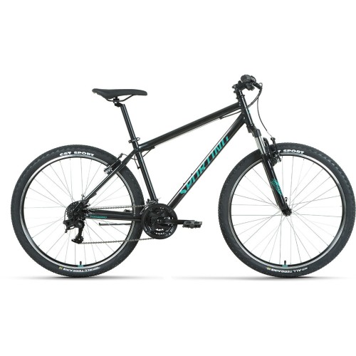 Велосипед Forward SPORTING 27,5 1.2 (15"рост) черный/бирюзовый 2022 год