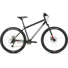 Велосипед Forward SPORTING 27,5 X D (27,5" 9 ск. рост. 17") 2022, черный/оранжевый, RBK22FW27884